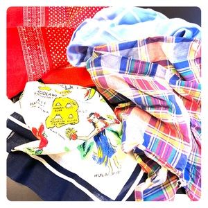 J. Crew patterned handkerchiefs